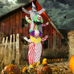 180cm Animated Stack of 3 Clowns with Glowing Eyes – image 2 of 9
