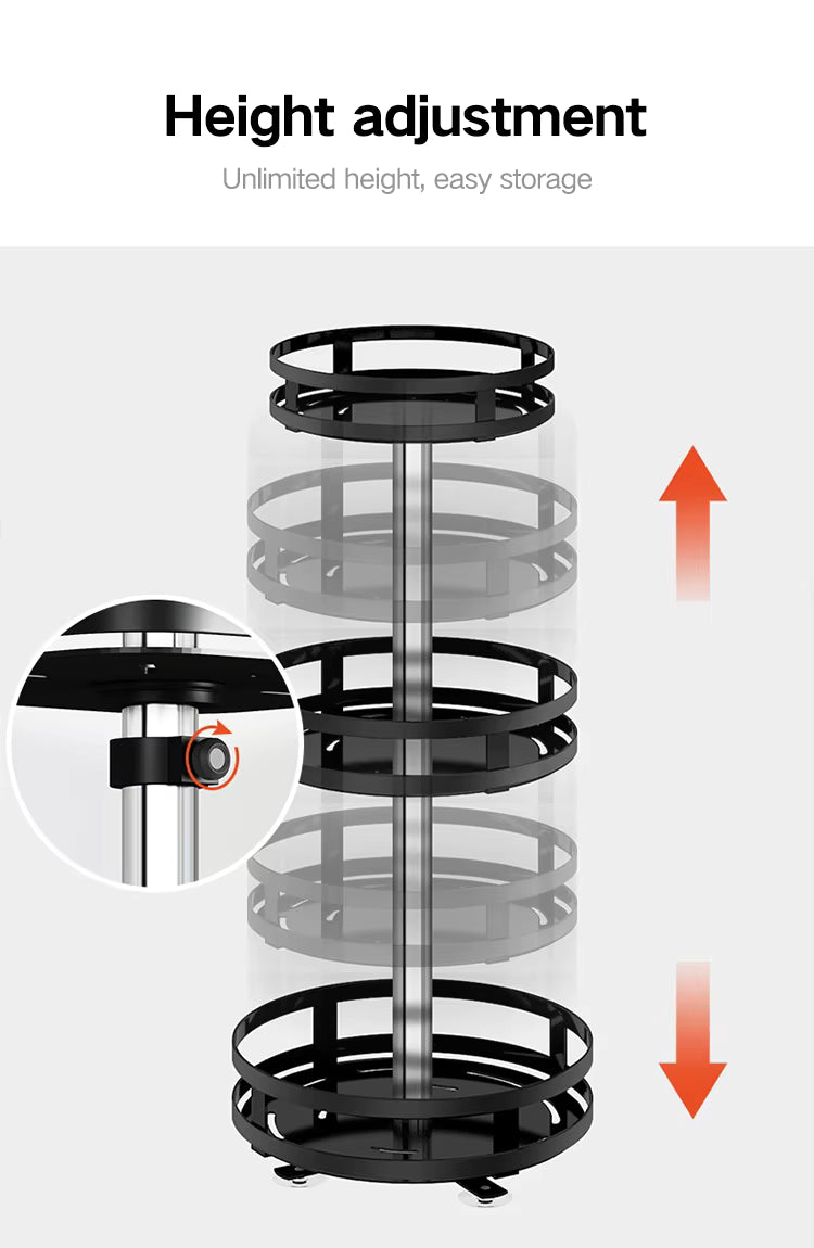 Multifunctional Kitchen Spice Rack