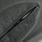 Three-Way Two-Seater Sofa Bed - Charcoal Grey