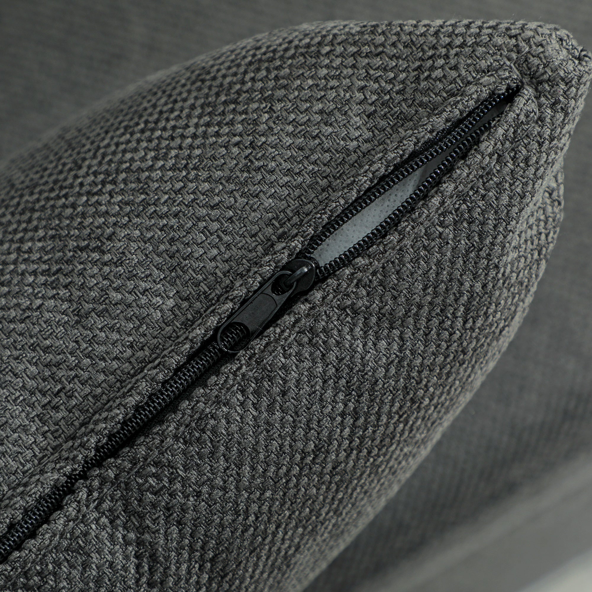 Three-Way Two-Seater Sofa Bed - Charcoal Grey