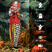 173cm Animated Clown with Hammer & Glowing Eyes – image 6 of 9