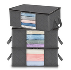 Large Capacity Clothing Storage Bags with Transparent Window
