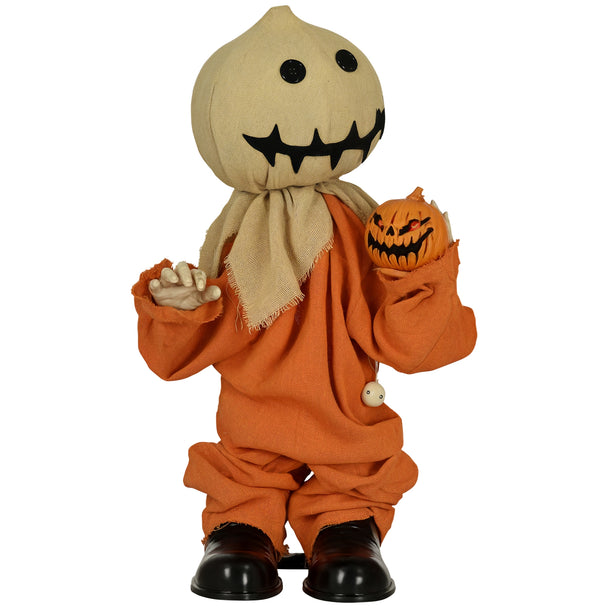 77cm Animated Scarecrow with Glowing Eyes & Sound – image 1 of 9