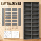 640 CD Storage Tower - Grey