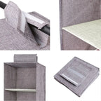 Hanging Storage Bag for Closet Organizer and Hangers