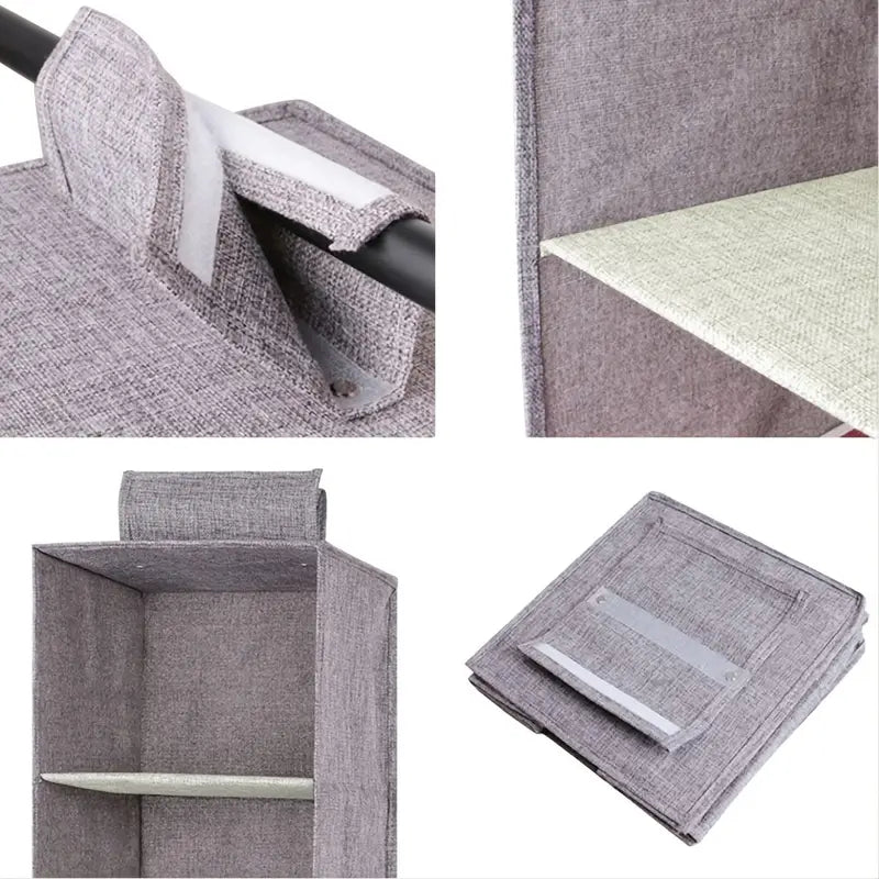 Hanging Storage Bag for Closet Organizer and Hangers