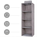 Hanging Storage Bag for Closet Organizer and Hangers
