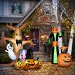 9ft Inflatable Pumpkin Ghost with LED Lights – image 9 of 9