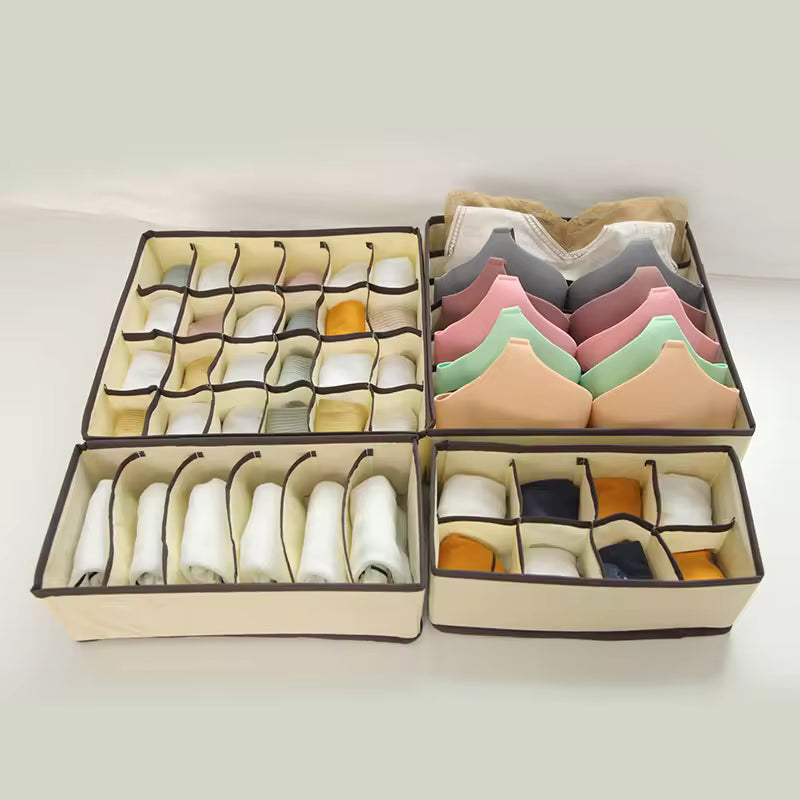 Foldable Underwear Organizer for Bras, Panties, Socks