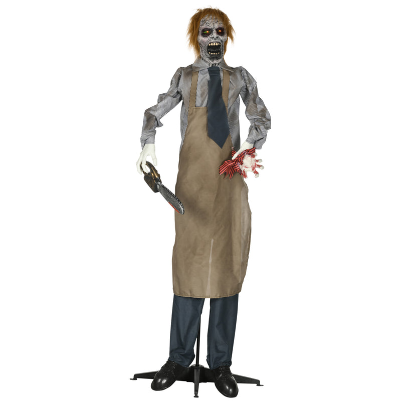 170cm Animated Chainsaw Killer with Glowing Eyes & Sound – image 1 of 9