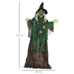 183cm Animated Witch with Glowing Eyes, Heart & Sound – image 3 of 9