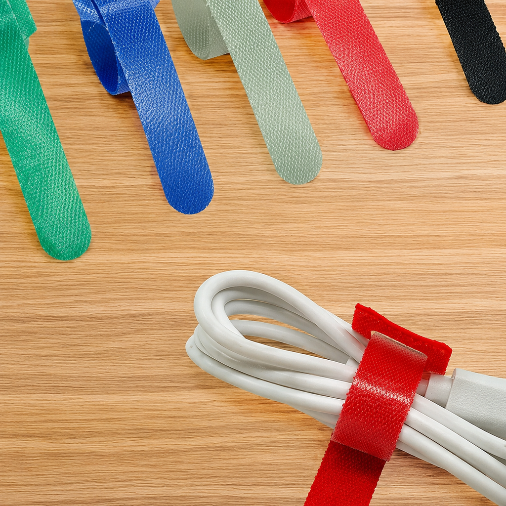 10 Reusable Nylon Cable Ties Organisers