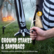 Inflatable Crawling Skeleton with LED Lights – image 5 of 9