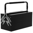 5-Tray Cantilever Steel Tool Box with Carry Handle – Black – image 1 of 9