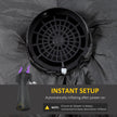 7ft Inflatable Horned Ghost with LED & Flame Light – image 6 of 9