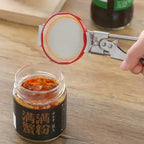 Premium Stainless Steel Adjustable Jar Opener – Multi-Function Screw Cap Tool