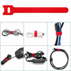 10 Reusable Nylon Cable Ties Organisers