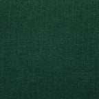 Velvet Feel Fabric 2 Seater Sofa, Small Sofa Loveseat with 21cm Thick Padding and Wood Legs, Dark Green