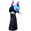 7ft Inflatable Horned Ghost with LED & Flame Light – image 1 of 9