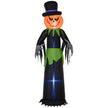 8ft Inflatable Pumpkin Man with LED Lights – image 1 of 9