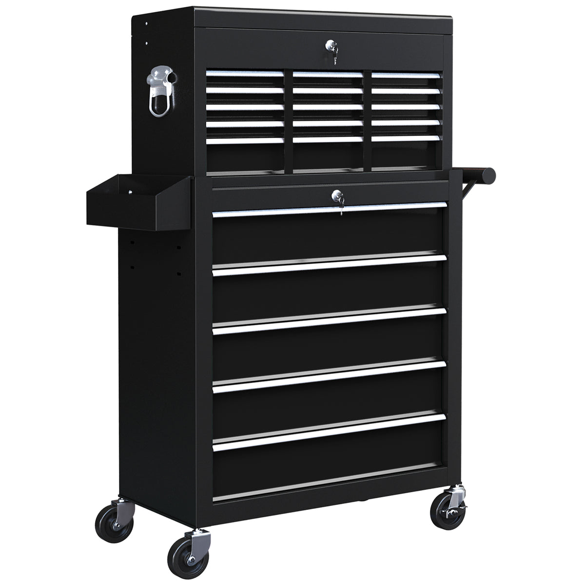 14-Drawer Two-Part Rolling Tool Chest – Black – image 1 of 9