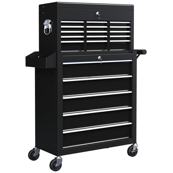 14-Drawer Two-Part Rolling Tool Chest – Black – image 1 of 9