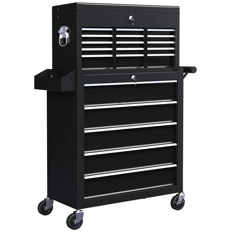 14-Drawer Two-Part Rolling Tool Chest – Black – image 1 of 9
