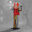 173cm Animated Clown with Hammer & Glowing Eyes – image 3 of 9