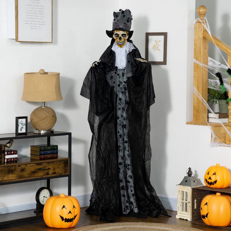 189cm Animated Ghost Bridegroom with Glowing Eyes – image 9 of 9