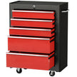 5-Drawer Lockable Rolling Tool Chest – Red – image 1 of 9