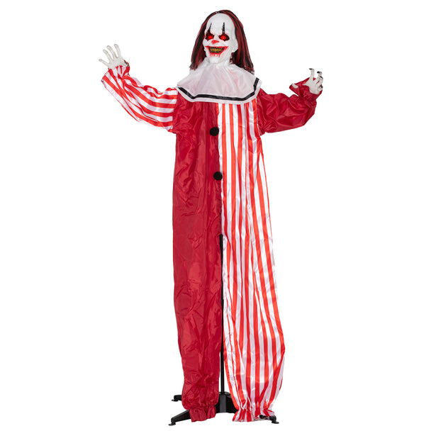 165cm Animated Clown with Glowing Eyes & Sound – image 1 of 9