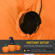 6ft Inflatable Pumpkin Family with LED Lights – image 4 of 9