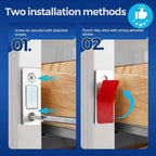 Magnetic Cabinet Catches Ultra Thin Door Strong Magnets Stopper Invisible Adhesive Drawer Magnet Lock for Kitchen Closet Closer