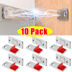Magnetic Cabinet Catches Ultra Thin Door Strong Magnets Stopper Invisible Adhesive Drawer Magnet Lock for Kitchen Closet Closer