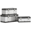 3-Piece Stainless Steel Tool Box Set – 16″/19″/23″ – image 1 of 9