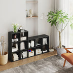 6-Cube Bookshelf - Black