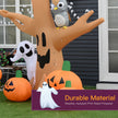 240cm Inflatable Halloween Tree with Ghost, Pumpkins & Owl – image 5 of 9
