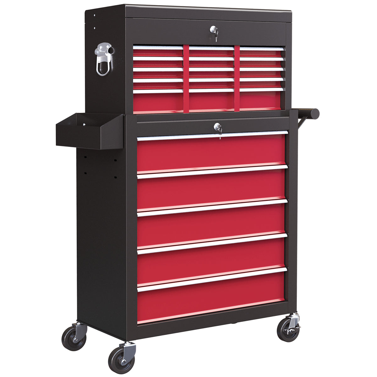 14-Drawer Two-Part Rolling Tool Chest – Red – image 1 of 9
