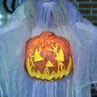 183cm Hanging Witch with Pumpkin, Glowing Eyes & Sound – image 8 of 9