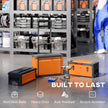 3-in-1 Stackable Rolling Tool Box System – Orange – image 7 of 9