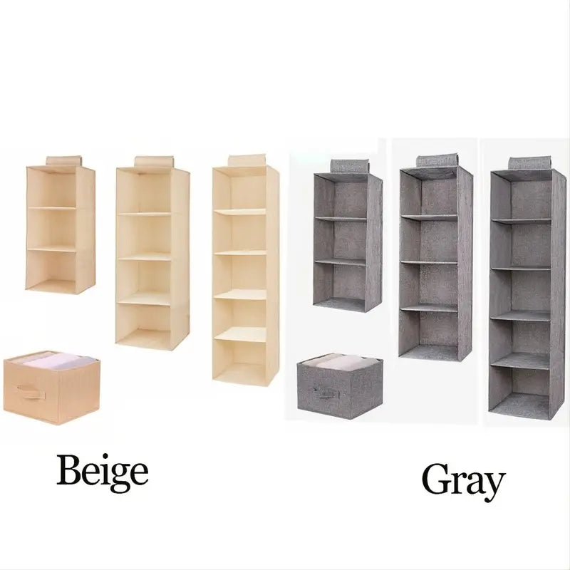 Hanging Storage Bag for Closet Organizer and Hangers