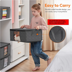 Large Capacity Clothing Storage Bags with Transparent Window