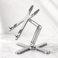 Adjustable Aluminium Laptop Stand with 360° Rotation