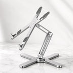 Adjustable Aluminium Laptop Stand with 360° Rotation