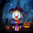 4ft Inflatable Clown on Bicycle with LED Lights – image 2 of 9