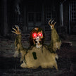 Animated Half-Body Skeleton with Glowing Eyes & Sound – image 2 of 9