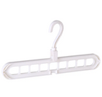 9-Hole Space-Saving Clothes Hanger Organizer