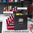 6-Drawer Lockable Steel Tool Chest with Carry Handle – Red – image 4 of 9