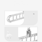 Transparent 9-Slot Multi Hanger