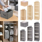 Hanging Storage Bag for Closet Organizer and Hangers